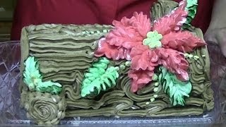 Yule Log Cake / Cake Decorating