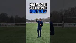 How far can I Spiral Kick a Size 3 Rugby Ball? 🚀🏉 What shall I spiral next?