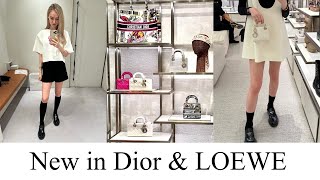 COME SHOPPING WITH ME: Dior and LOEWE