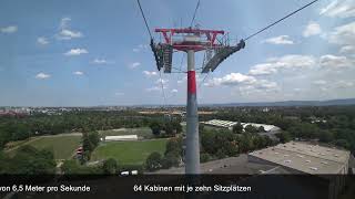 Seilbahn BuGa Mannheim 2023