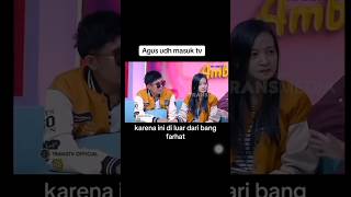 Agus udh masuk tv di pagi-pagi ambyar#agus#farhatabbas#pratiwinoviyanthi