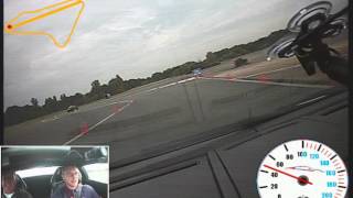 Lamborghini Balboni passenger ride Dunsfold (TopGearTrack) Onboard