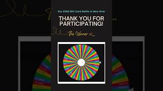 $100 Gift Card Winner Raffle #1 Buddha & Karma