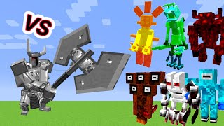 Ferrous Wroughtnaut Vs. DivineRPG Monsters in Minecraft | Part 1