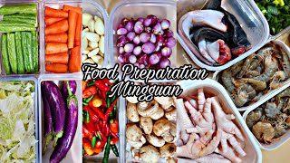 Food Preparation Mingguan | Belanja Buah dan Sayur Mingguan