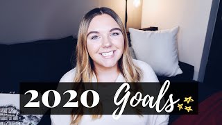 My 2020 goals + resolutions