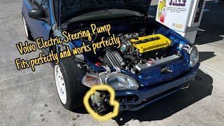 Volvo Electric Steering Pump into Civic Part 2