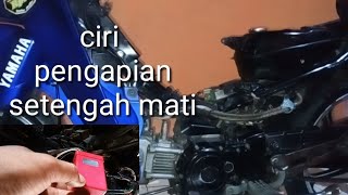 ciri" Koil lemah    CDI lemah pada sepeda motor