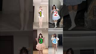 Butterfly Step dance Challenge which one is best 😍 #shorts #butterfly #challenge