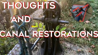 THOUGHTS ON CANAL RESTORATIONS #canal #heritage #narrowboat