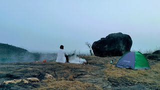 Camping at Mountain 🏔️ Beautiful Nature