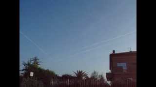 scie  chimiche,schemtrails, scie gorgoniche