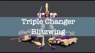 Transformers Generations Triple Changer Blitzwing