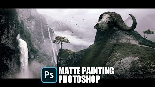 The Skeleton on the mountain | Photoshop Tutorial | Photo Manipulation | Fantasy_Art