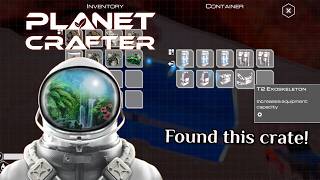 Planet Crafter #1 - FRESH Start Gameplay and FIRST base at the Waterfall Landing