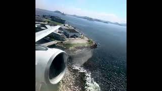 Decolando no Rio! Voo para São Paulo no Airbus A319 da LATAM BRASIL