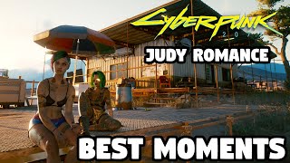 Judy Romance Best Moments | Cyberpunk2077