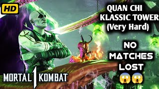 Mortal Kombat 1 Quan Chi Klassic Tower VERY HARD NO MATCHES LOST