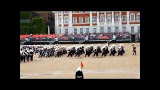 Massed Bands of H.M. Royal Marines Beating Retreat 2012 part 1