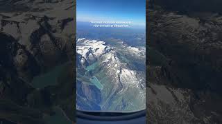 Unreal right?! #airplaneview #windowseat #switzerland #travelvlogs #bucketlisttravel #airplaneflying