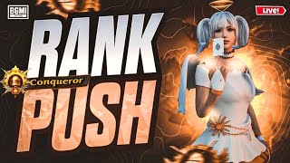 NEW SEASON RANK PUSH TOP 100 🇮🇳RUSH GAMEPLAY😍 || BGMI LIVE WITH NITRIX OP