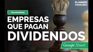 ¿Como hacer una planilla de dividendos de Acciones / CEDEARS?  |  2022 | PASO A PASO en GoogleSheet