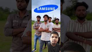 iphone samsung का टकर 😂😂 #comedy #realfools #vikramcomedyvideo #iphone #samsung #memes