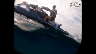 #vlog  | Summer Vlog Chalkidiki | Day 3 | Η μερα που εκανα jet ski για πρωτη  φορα!!!