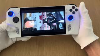 Lego Star Wars the Skywalker saga ROG Ally gameplay - high graphics - 60fps