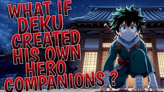 What If Deku created his own hero companions ? Part 1