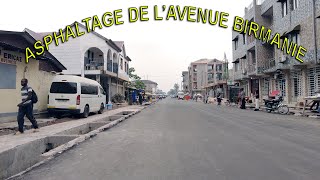 ASPHALTAGE DE L'AVENUE BIRMANIE | C/ KASA-VUBU | KINSHASA-RDC