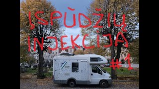 Įspūdžių injekcija #1 LT/PL/CZ/AT/HU/SK Campertrip in 8 days (LT kalba)