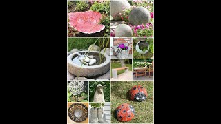 15 Near Genius DIY Concrete Ornaments That Add Beauty To Your Garden🌿😍🌼 // Green garden plants