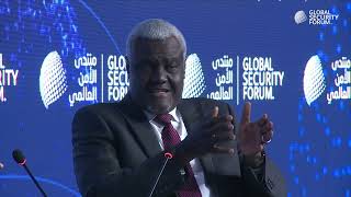 FIRESIDE CHAT with H.E. Moussa Faki Mahamat, Chairperson, African Union Commission