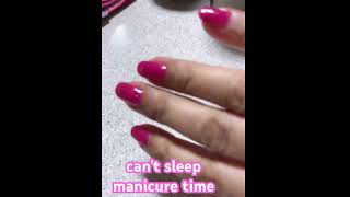 Manicure Time #asmr #lovethecolor  #shortsvideo