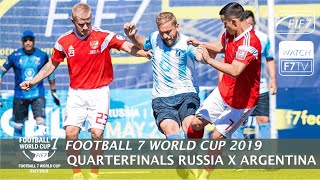 Russia vs Argentina - Football 7 World Cup 2019 - Quarterfinals (Men)