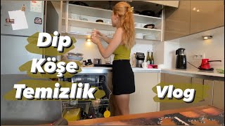 Dip köşe derin temizlik | Benimle bir günlük ev vlog