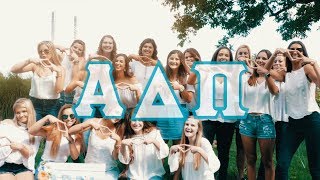 Alpha Delta Pi SEMO | Recruitment Video 2017