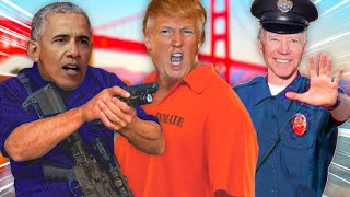 The presidents break TRUMP out of prison!