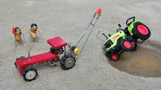 diy tractor crane machine rescue science project mini tractor | @TechnicalAvnishh