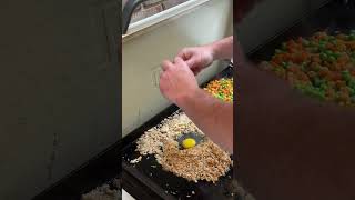 Griddle fried rice