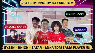 REAKSI EVOS MICROBOY LIAT RYZEN UHIGH SATAR MIKA ADU TDM SAMA PLAYER INI ‼️ KOK BISA GITU COK ‼️