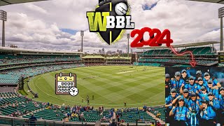 Women's big bash league 2024 full schedule |WBBL10 ||Cricket World