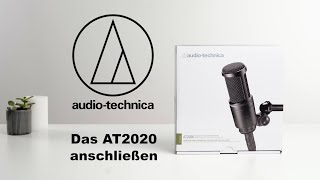 Das AT2020 anschließen | Audio-Technica.