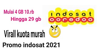 kuota indosat murah 2021 promo #shorts