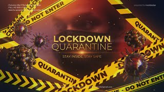 Best Lockdown Quarantine Cinematic Title 2021 - 100% After Effects