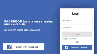 Facebook ile Giriş Yapabilmek İçin API Yapılandırması