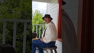 Relaxing viral clip, Being The Turtle, Homesteading the front Porch