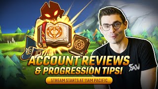 LIVE Account Reviews & Progression Tips!