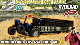 farming simulator 22 Indian mod challenge Hindi newholland 3630 ho gya failed trolley ho gye over